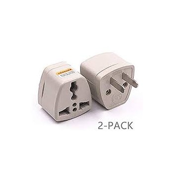 US/UK/EU Travel Adapter 2 Pack