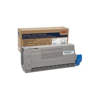 Okidata 46507603 Original Cyan Toner Cartridge